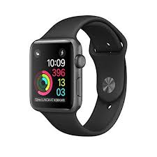 Black Apple Watch With White Sport Band Apple Mp062zp A Series 2 Space Gray Aluminum 42mm Case With Black Sport Band For Iphone Buy Apple Watch Apple Watch Space Grey Apple Watch