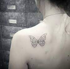 Butterfly Tattoo Butterfly Tattoo On Shoulder White Butterfly Tattoo