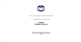 Portal rasmi kementerian pendidikan malaysia. Spesifikasi Kurikulum Kimia Tingkatan 5 Bm