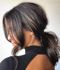 30 Ways To Style Brown Medium Hair Stunning Medium Length Hairstyles Medium Length Hair Styles Middle Hair Updos For Medium Length Hair