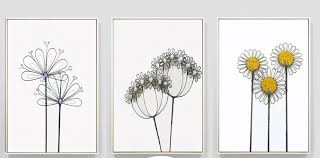 55 easy acrylic painting ideas for ners who want to be inspired. Nordic Fashion Simple Flower Unframed Painting 3 Pieces Canvas Paintings Decoration Painting Decorative Painting Canvas Paintingpainting 3 Piece Aliexpress