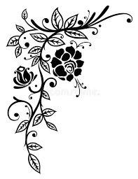 Entrada más reciente entrada antigua página principal. Rosas Negras Ilustracion Del Vector Ilustracion De Adorno 33619591