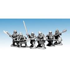 As a reminder, these miniatures are 28mm and i have a scale comparison image in the review article. Oathmark Dwarf Heavy Infantry 25 95