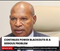 Can someone from this group tell me if PNG Power has advised the public  regarding the power black out. I haven't seen any information