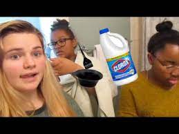 Clorox bleach is used for so many things such as cleaning clothes and even your loo. I Tried Bleaching My Hair With Cleaning Bleach Youtube