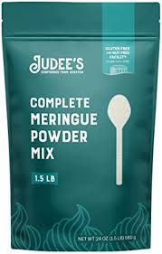 Lemon juice instead of cream of tartar. Amazon Com Judee S Meringue Powder Mix 1 5lb 24oz No Preservatives Non Gmo Gluten Free Nut Free Made In Usa Make Meringue Cookies Pies Frosting And Royal Icing Grocery Gourmet