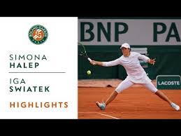 I'm 19 years old tennis player from poland. Simona Halep Vs Iga Swiatek Round 4 Highlights I Tennis Sports