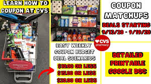 See all the deals in the cvs weekly ad. How To Coupon At Cvs For Beginners 2020 Learn How To Shop For Free Couponing 101 Youtube