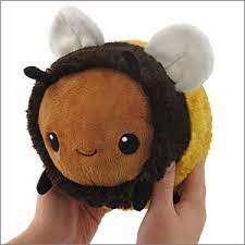 Mini Squishable Fuzzy Bumblebee Squishable Plush Bee Kawaii Plush Cute Stuffed Animals Cute Toys