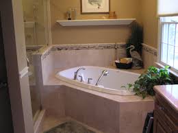 14 Extraordinary Corner Bathtubs With Shower Photo Ideas Interior Design Ideas By Naspa Bathroom Tub Shower Combo Corner Tub Bathroom Tub Shower