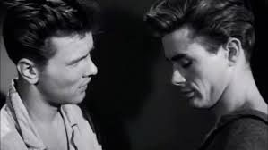 Test de cámara de James Dean y Richard Davalos para "Al este del Edén"  ("East of Eden" screen test)