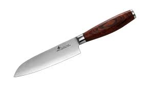 3 Layer Forged High Carbon Steel Small Santoku Knife 5 Inch Santoku Knife High Carbon Steel Forged Steel
