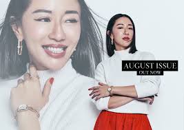 Associate Fashion Director Jeffrey Yan introduced the festive collection to  guests and gave expert tips