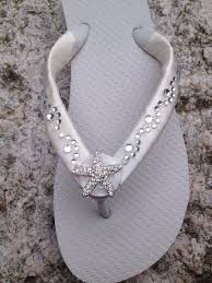 Wedding Flip Flops Bridal Flip Flops Beach Wedding Ivory Bling Flip Flops Wedding Sandals Wedge Platf Diy Flip Flops Bling Flip Flops Beach Wedding Flip Flops