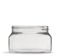 PET Firenze Square Jars | Pretium Packaging