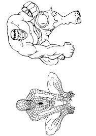 Superhero coloring pages superhero coloring coloring pages hulk coloring pages hulk tattoo comic book artwork classic comics comic drawing marvel coloring. Parentune Free Printable Hulk Spiderman Coloring Picture Assignment Sheets Pictures For Child