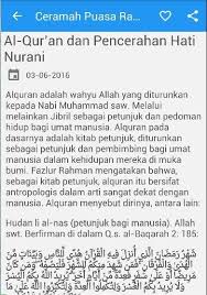 Berikut ini merupakan bacaan teks arab dengan text latinya dilengkapi dengan terjemahan arti bahasa indonesianya yang dikutip dari dari hadits di atas maka pentingnya berniat puasa sebelum waktu fajar untuk menjalankan ibadah ini. Ceramah Khutbah Puasa Ramadhan Fur Android Apk Herunterladen