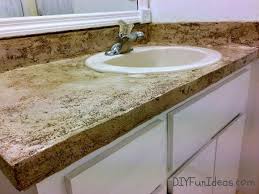 Final thought on bathroom countertop refinishing. 11 Low Cost Ways To Replace Or Redo A Hideous Bathroom Vanity Hometalk