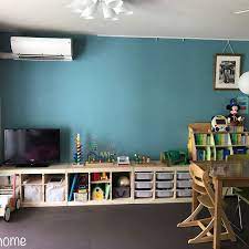 おもちゃ収納 見せる収納 リビング こどもと暮らす dwe などのインテリア実例 2017 08 04 22 16 46 roomclip ルームクリップ インテリア 収納 インテリア 無印良品 リビング