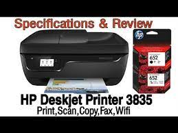 Hp driver every hp printer needs a driver to install in your computer so that the printer can work properly. Hp Deskjet Ink Advantage 3835 Printer Full Specification Review Youtube