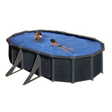 Piscine Hors Sol Rattan Gre 610x375 H132 Filtre A Sable