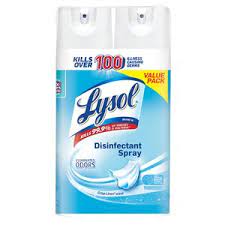 New Lysol Disinfectant Spray Value Pack Crisp Linen Scent 2 19 Oz Cvs Pharmacy
