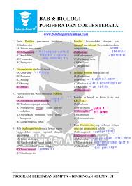 Aloy sudah diterima di akuntansi ui tahun 2019. Ambisnotes Soal Biologi Porifera Dan Coelenterata Ambisnotes