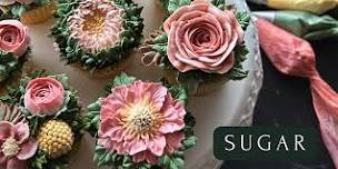 Buttercream Floral Design Cupcake Class - June 14