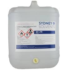 Not only does this make methylated spirits toxic, but it also gives it a bad taste and a bad smell. Ethanol Denatured Alcohol 20 Litre Sydney Solvents