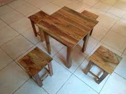 Kursi meja makan kayu jati 4 kursi harga murah model desain gambar minimalis klasik dan vintage dengan top kaca utuh terbaru jok busa jepara. Jual Meja Kursi Cafe Limbah Kayu Bekas Furniture Jepara 4 Kursi 1 Meja Jakarta Barat Tikilicoglu76fly Tokopedia