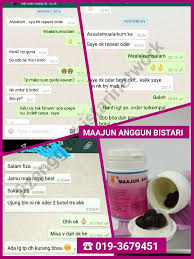 Salam kak, lina pun menyesal juga sbb baru awal thn ni jumpa mab.selama ni. Kesan Sampingan Makan Maajun Anggun Bistari Mab