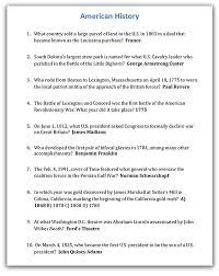 Mar 09, 2012 · here are the questions. 5 Great History Round Ideas For Your Trivia Night