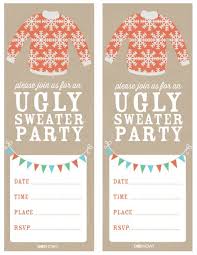Maybe you would like to learn more about one of these? Invitations For An Ugly Christmas Sweater Party