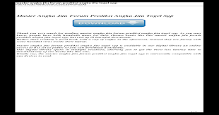 Master Angka Jitu Forum Prediksi Angka Jitu Togel Forum Master Prediksi Sgp Minggu Hari Ini Rumus