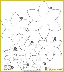 Ausgezeichnet Papierblumen Papierblumen Basteln Vorlagen Blumen Schablone Blumen Basteln