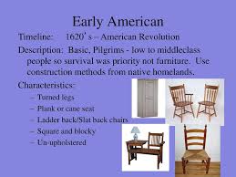Elegant office room with antique furniture. American Furniture Styles Ppt Download