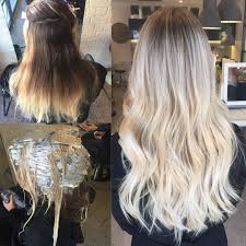 Transformation High Maintenance To Dimensional Rooty Ash Blonde Career Hair Styles Balayage Grown Out Balayage