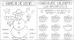 Christmas Activity Sheets In Spanish Printable Elementary Spanish Spanish Christmas Christmas Worksheets