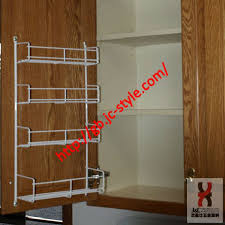 Ideal for organizing supplies in the kitchen, bathroom, or laundry room, this sturdy wire. Useful Household Wire Door Spice Storage Rack Kitchen Cabinet Wire Hanging Sauces Holder Metal Wire Can Display Rack And Shelf Buy Useful Household Wire Door Spice Storage Rack Kitchen Cabinet Wire Hanging Sauces Holder Metal