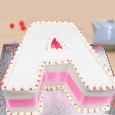 This alphabet cake is made with the letter z for ziv, my husband, who celebrated his birthday recently. Buy A Shaped Cake A For Alphabet Cake