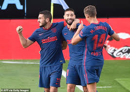 Athletic club atletico madrid barcelona celta vigo cádiz deportivo alavés eibar elche getafe granada huesca levante osasuna real betis real madrid real sociedad real valladolid sevilla valencia villarreal. Celta Vigo 0 2 Atletico Madrid Goals From Suarez And Carrasco Seal Win For Diego Simeone S Side Aktuelle Boulevard Nachrichten Und Fotogalerien Zu Stars Sternchen