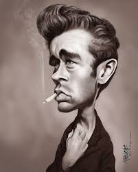 Uploaded in 2008, i must have drawn this earlier, in 2006 or 2007. Caricatura De James Dean Caricaturas De Famosos Como Dibujar Caricaturas Caricaturas Divertidas