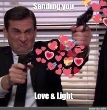 Meme Sending You Love Light All Templates Meme Arsenal Com