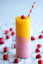 Raspberry Sunrise Smoothie Rezept Mit Bildern Smoothie Mit Mango Smoothie Smoothies Gesund