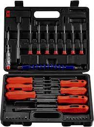 This compact screwdriver features four driver bits; Buy Amm 32 Piece Magnetic Screwdriver Sets With Storage Case Containsslotted Star Square Philips Screwdriver Bits Other Practical Tools The Best Tool Gift For A Man Online In Uzbekistan B08rsc48lr