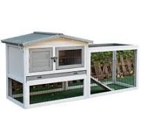 Amazon.com: Jaula de madera para gallinas al aire libre con ...