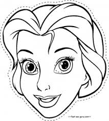 Drawing is another fun activity for teens and tweens. Disney Princess Cinderella Face Masks Colorin In Template Free Kids Coloring Pages Printable