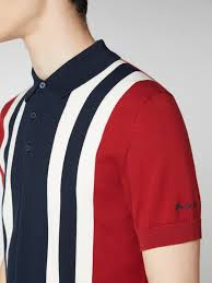 Each of the patterns in this book are knit and classified as easy knits. Colour Block Knit Polo Ben Sherman