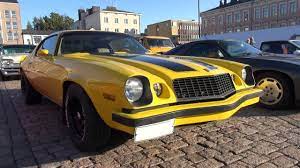 The new 2010 chevrolet camaro ss comes standard with a 6.2l v8 engine with 420 hp. 1977 Bumblebee Camaro Startup And V8 Sound Youtube