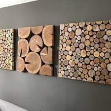 Usa Only Tree Slices Wall Art Environmental Wall Decor Hanging Decor Wooden Wall Art In 2020 Large Wood Wall Art Wood Panel Wall Decor Wood Wall Art